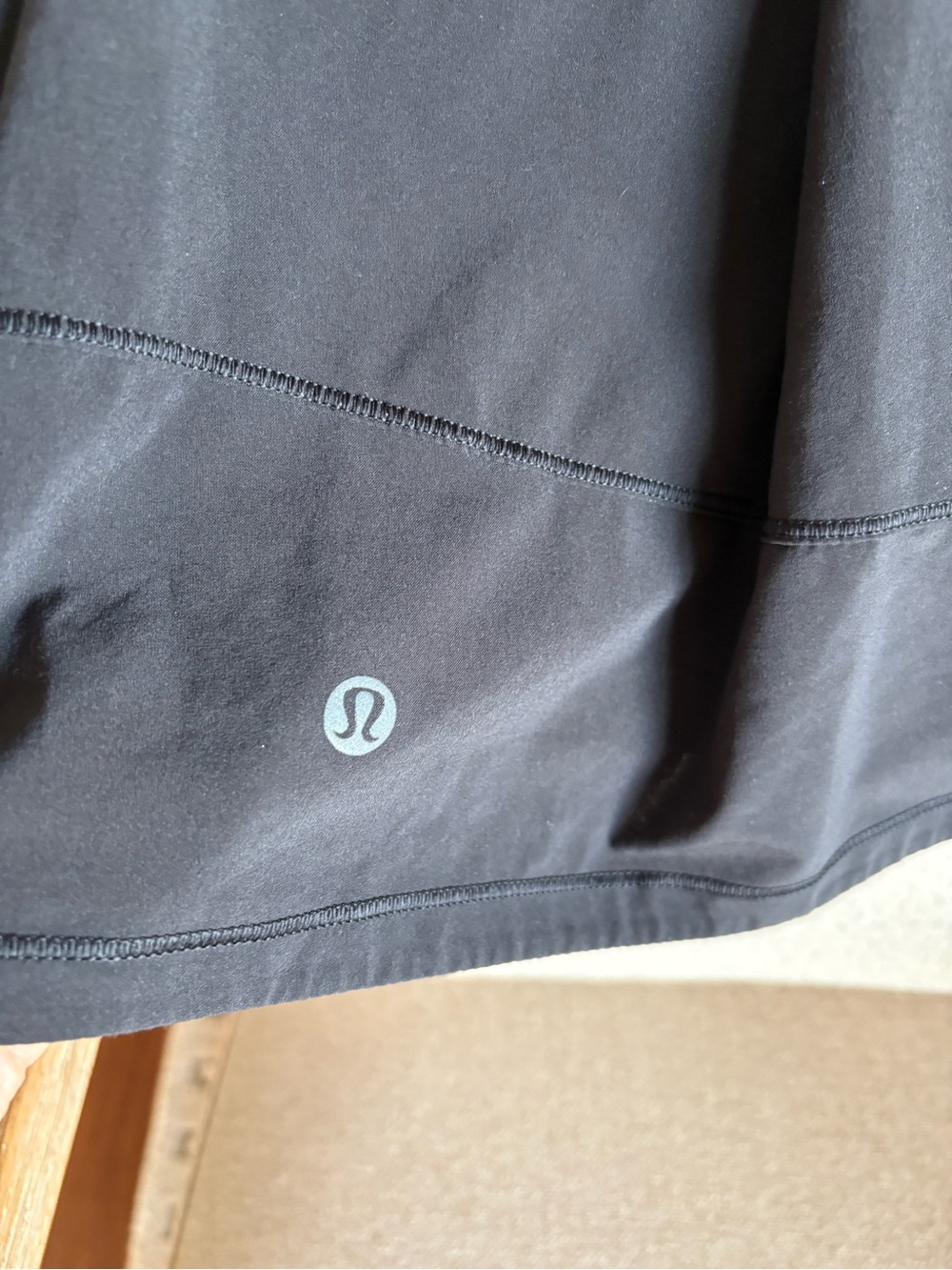Lululemon Black Athletic Skirt pace rival size 14